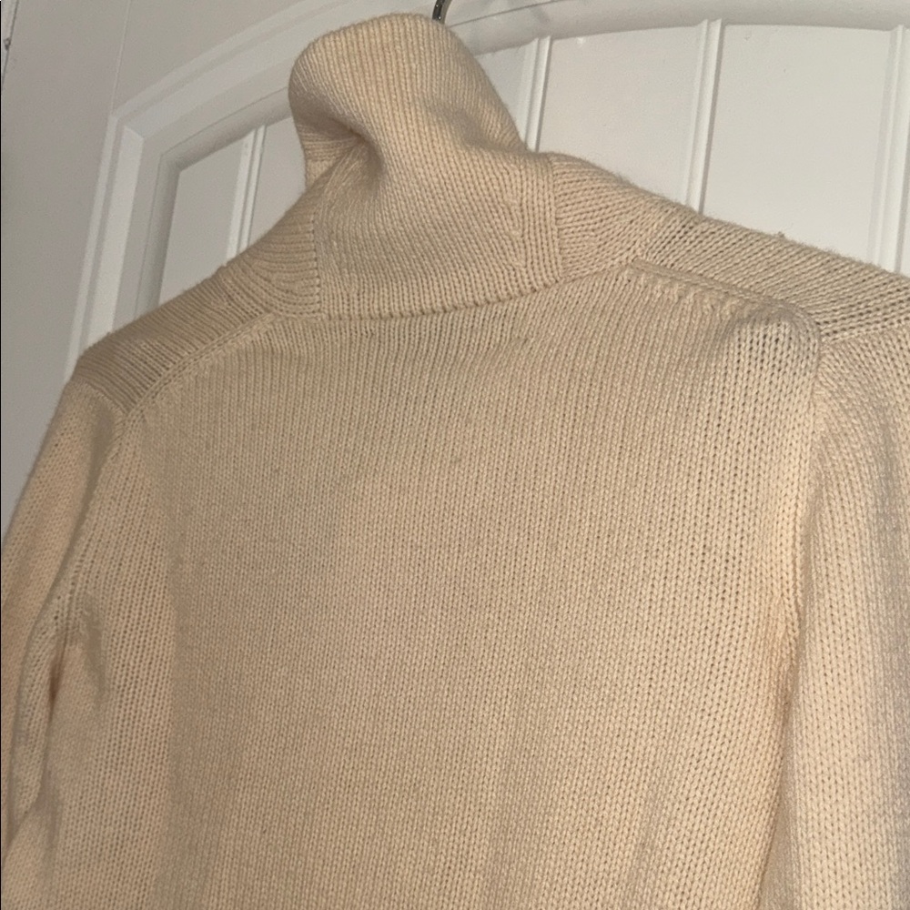 Ralph Lauren Beige Cowl Neck cashmere women’s Sweater - Picture 14 of 16